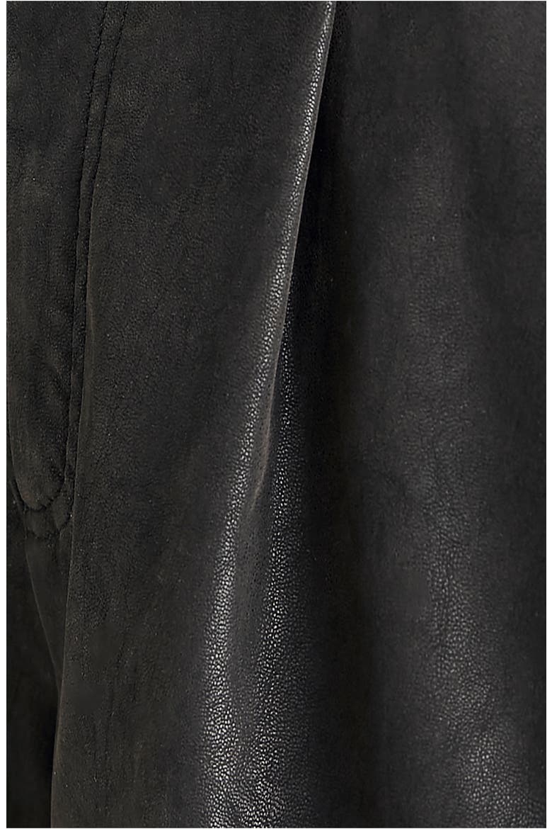 Roma Faux Suede Shorts, Alternate, color, BLACK