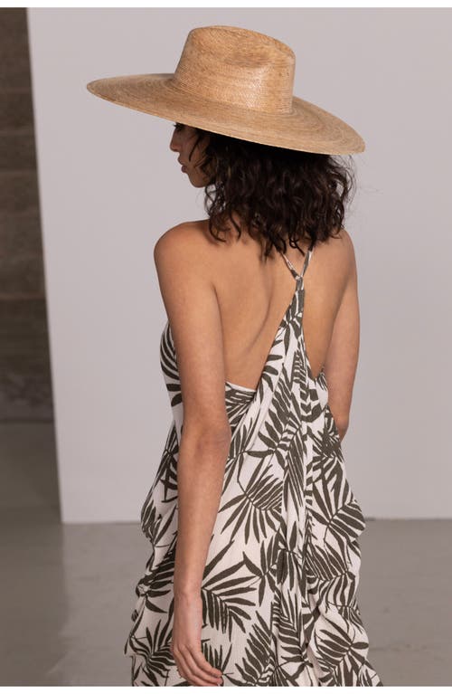 Gottex Beach Life Resort Swim Cover Up Dress In Multi/grn