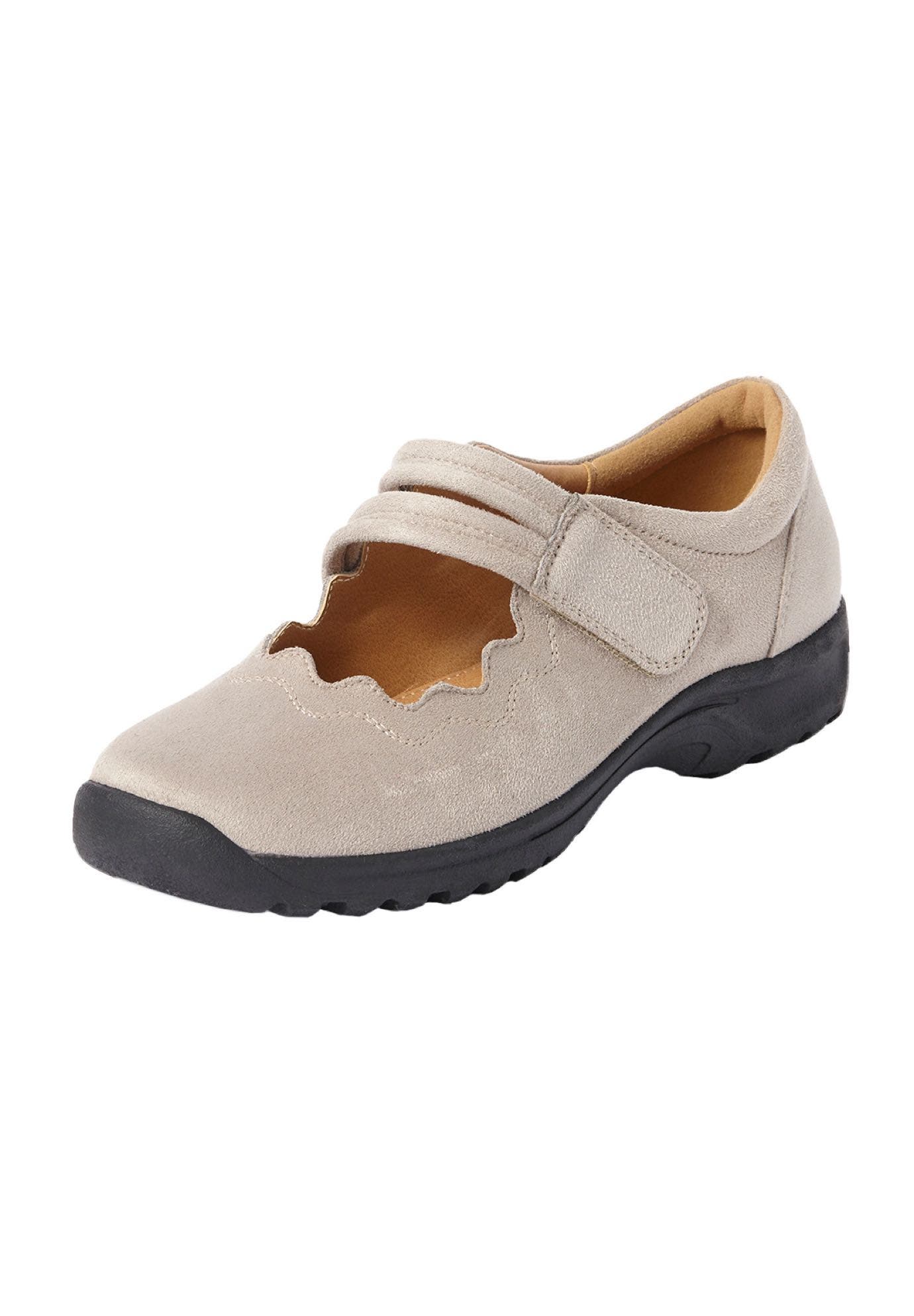 Comfortview The Keylani Flat, Main, color, Light Pale Grey