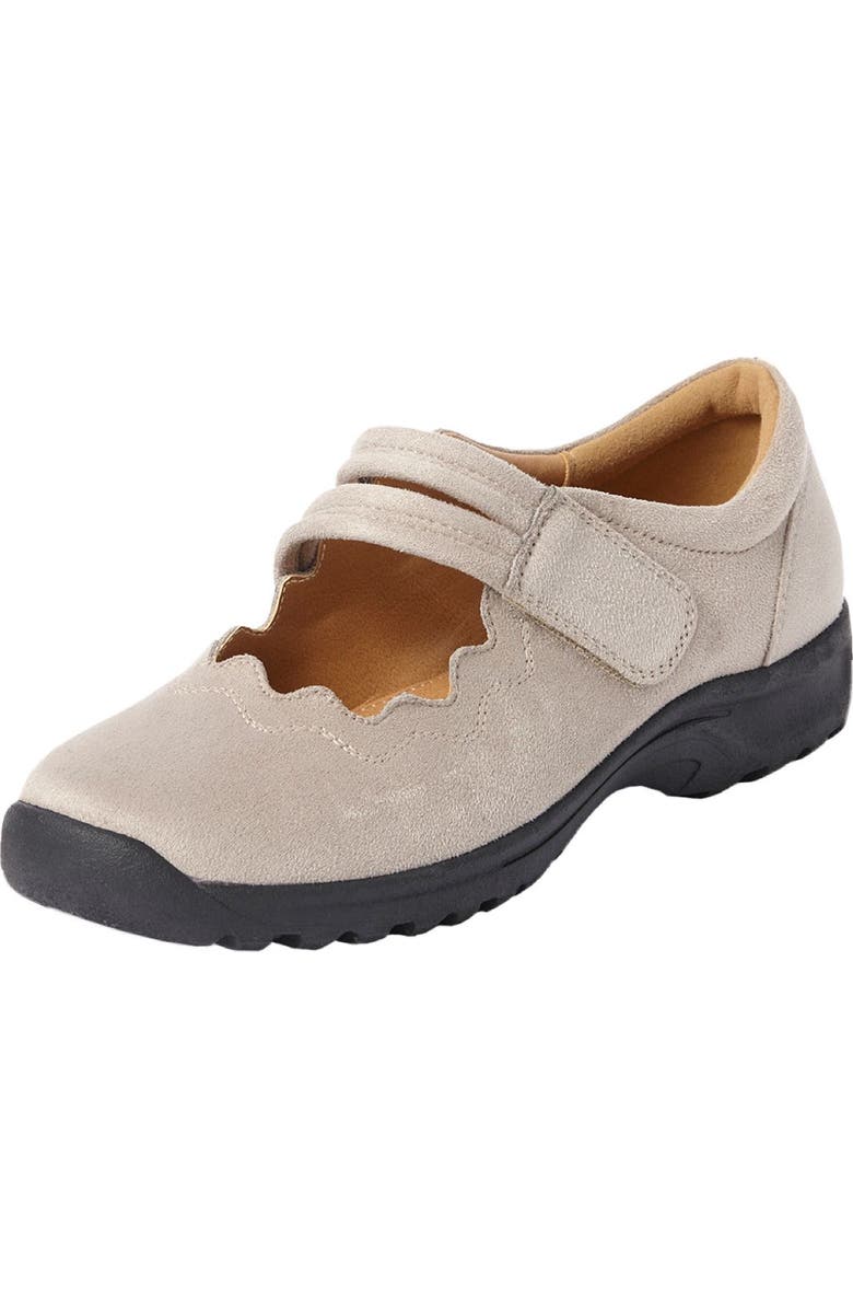 Comfortview The Keylani Flat, Main, color, Light Pale Grey