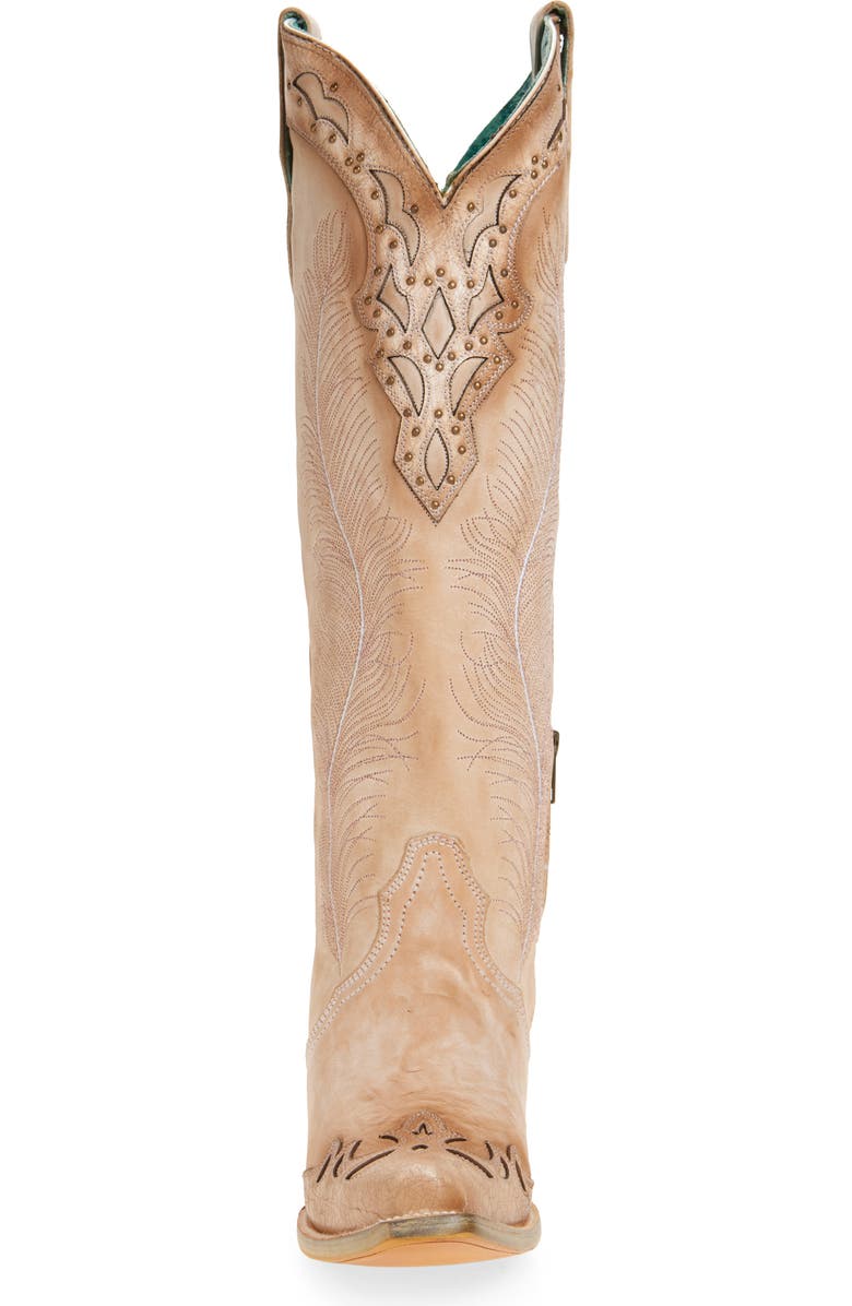 CORRAL Feather Embroidered Western Boot, Alternate, color,