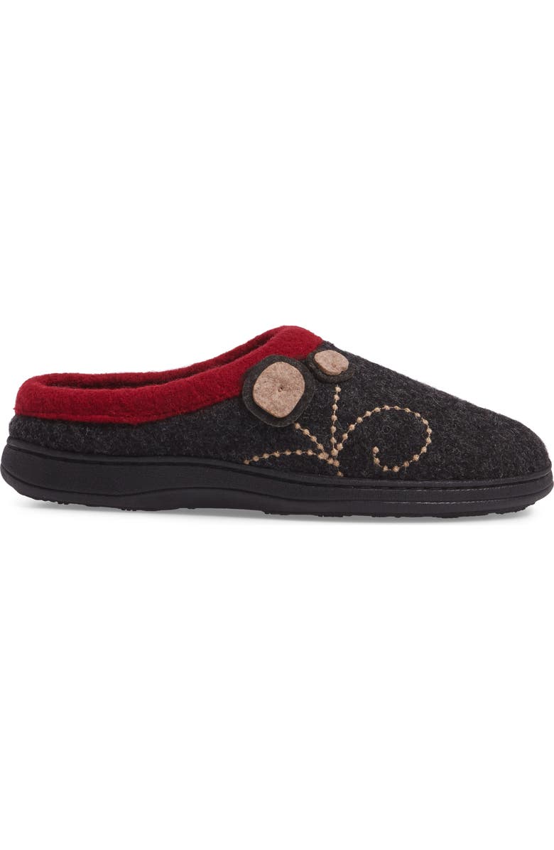 Acorn Dara Wool Blend Slipper, Alternate, color,