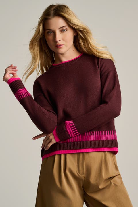 Point Taken Cotton Sweater