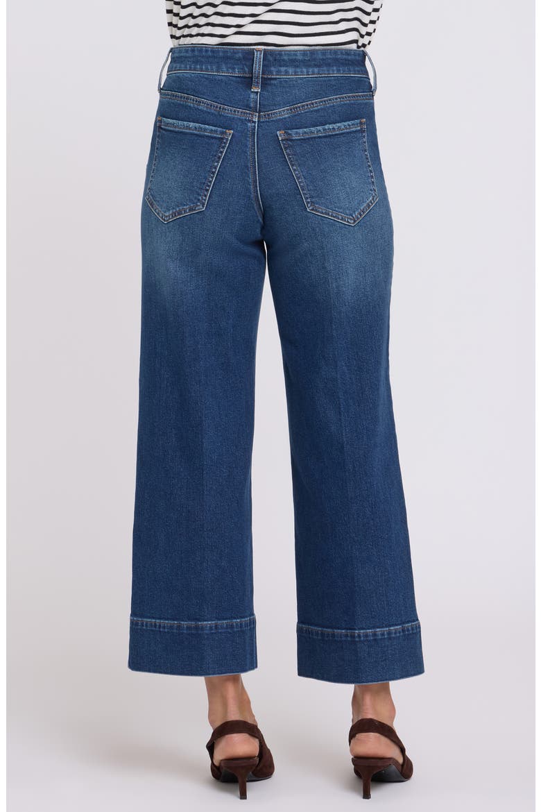Teresa Ankle Wide Leg Jeans, Alternate, color, SUNSET VILLA