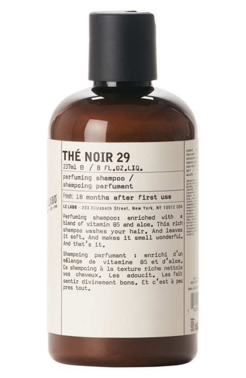 Le Labo Thé Noir 29 Perfuming Shampoo In Transparent