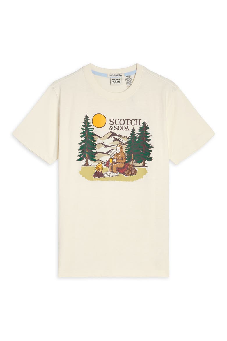 Kids' Graphic T-Shirt, Main, color, EGGNOG