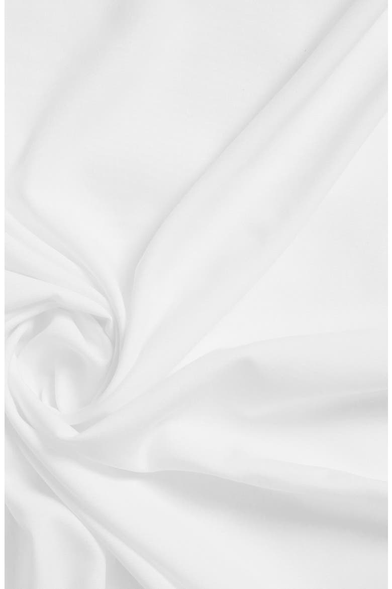 500 Thread Count Egyptian Cotton Fitted Sheet, Alternate, color, WHITE