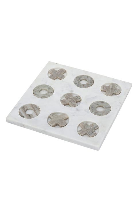 Marble Tic Tac Toe Set