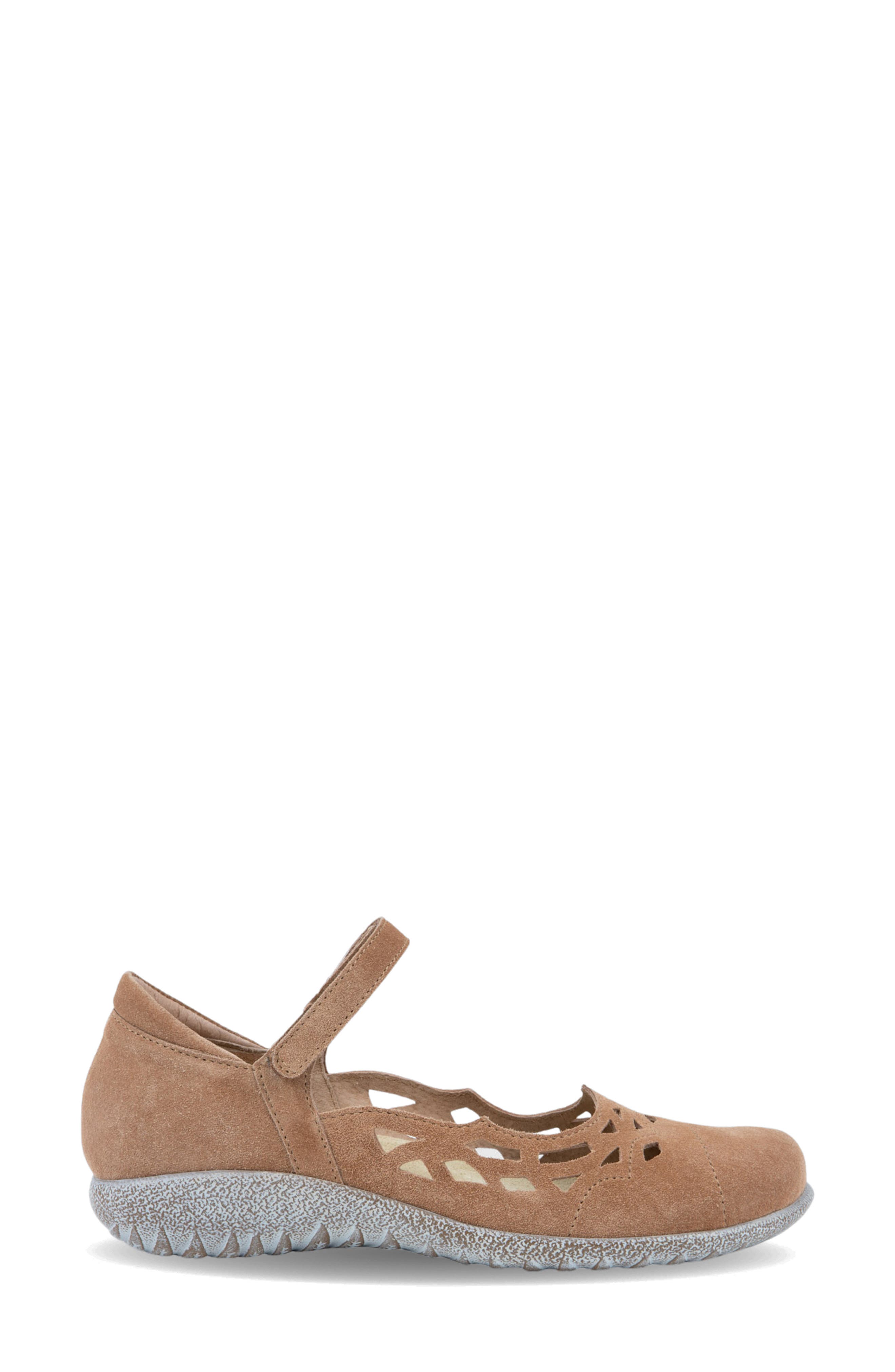 Agathis Mary Jane Flat, Alternate, color, ROSEWOOD SUEDE COMBO