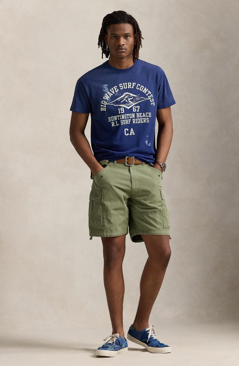 Polo Ralph Lauren Big Wave Surf Contest Graphic T-Shirt, Alternate, color,