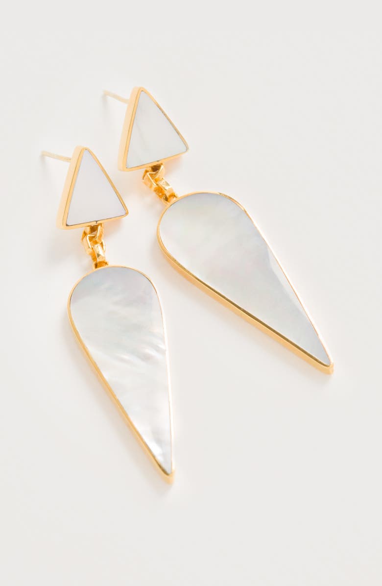 Freya Rose Warrioress Wonder Earrings, Alternate, color, Gold