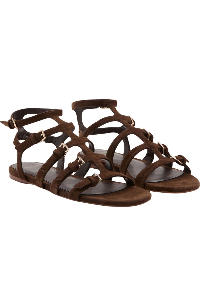 MANGO Ankle Strap Sandal, Main, color,