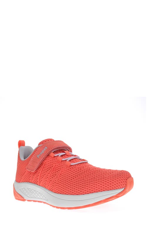 Propét Tour Knit Fx Sneaker In Coral