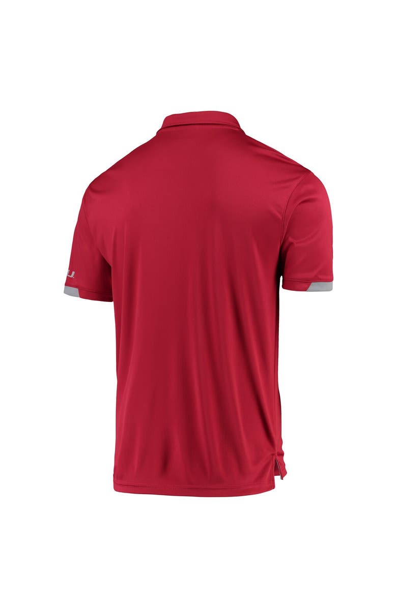 COLOSSEUM Men's Colosseum Crimson Washington State Cougars Santry Lightweight Polo, Alternate, color, Crimson
