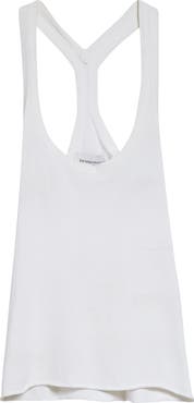 Brandon Maxwell The Raven Racerback Sweater Tank