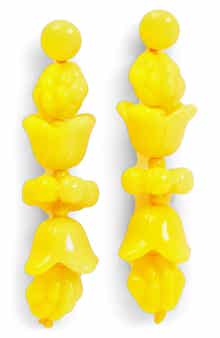 Clare V. Le Jardin Linear Drop Earrings