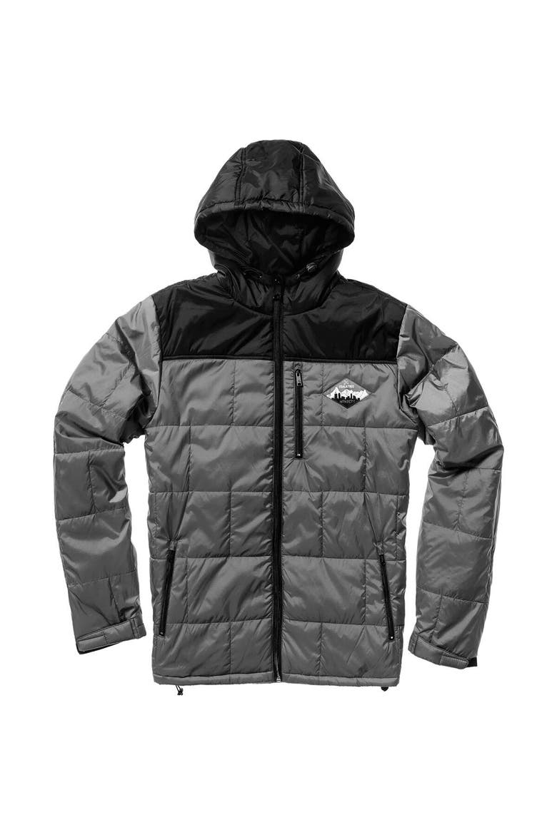 Camper Hooded Jacket - Mens, Main, color, Gray