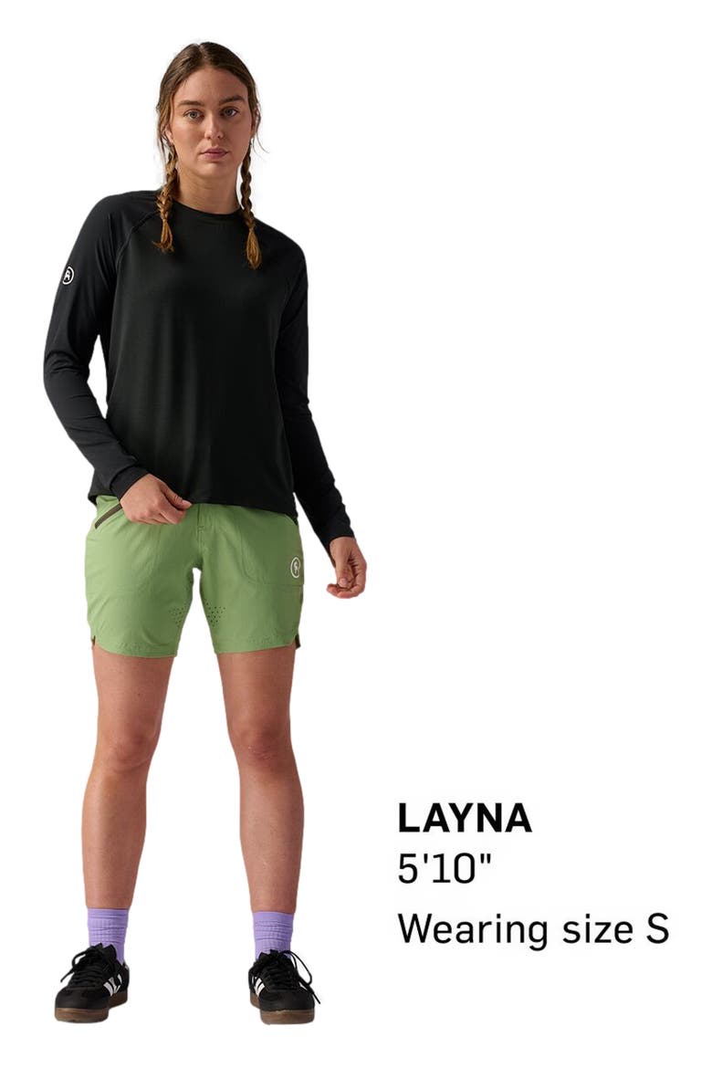 Empire Long-Sleeve Jersey - Women's, Alternate, color, Black