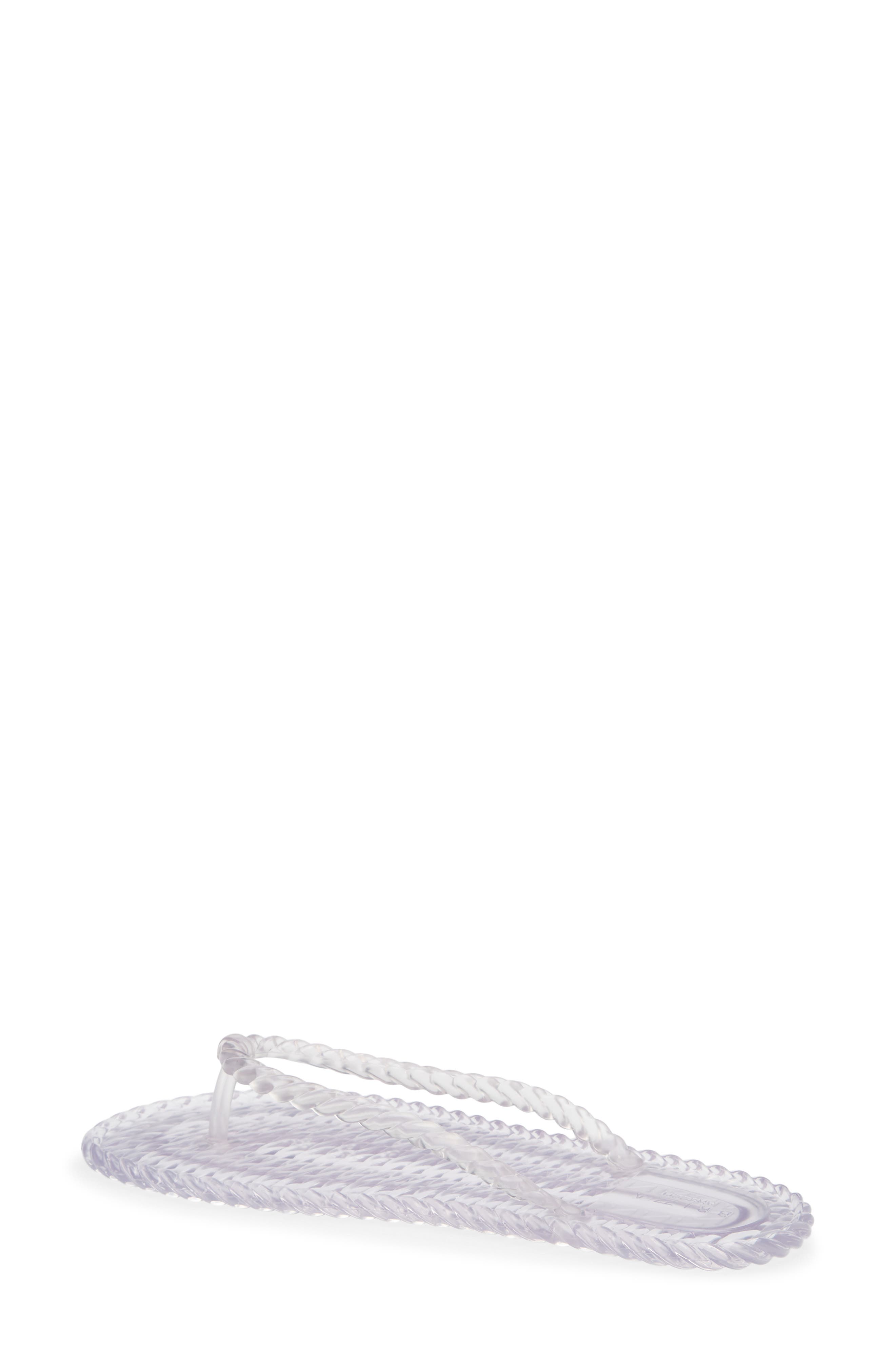 BRIZZA Jelly Flip Flop, Alternate, color, Clear
