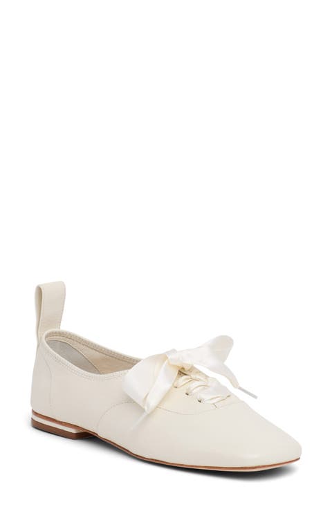 Christina Lace-Up Flat (Women)