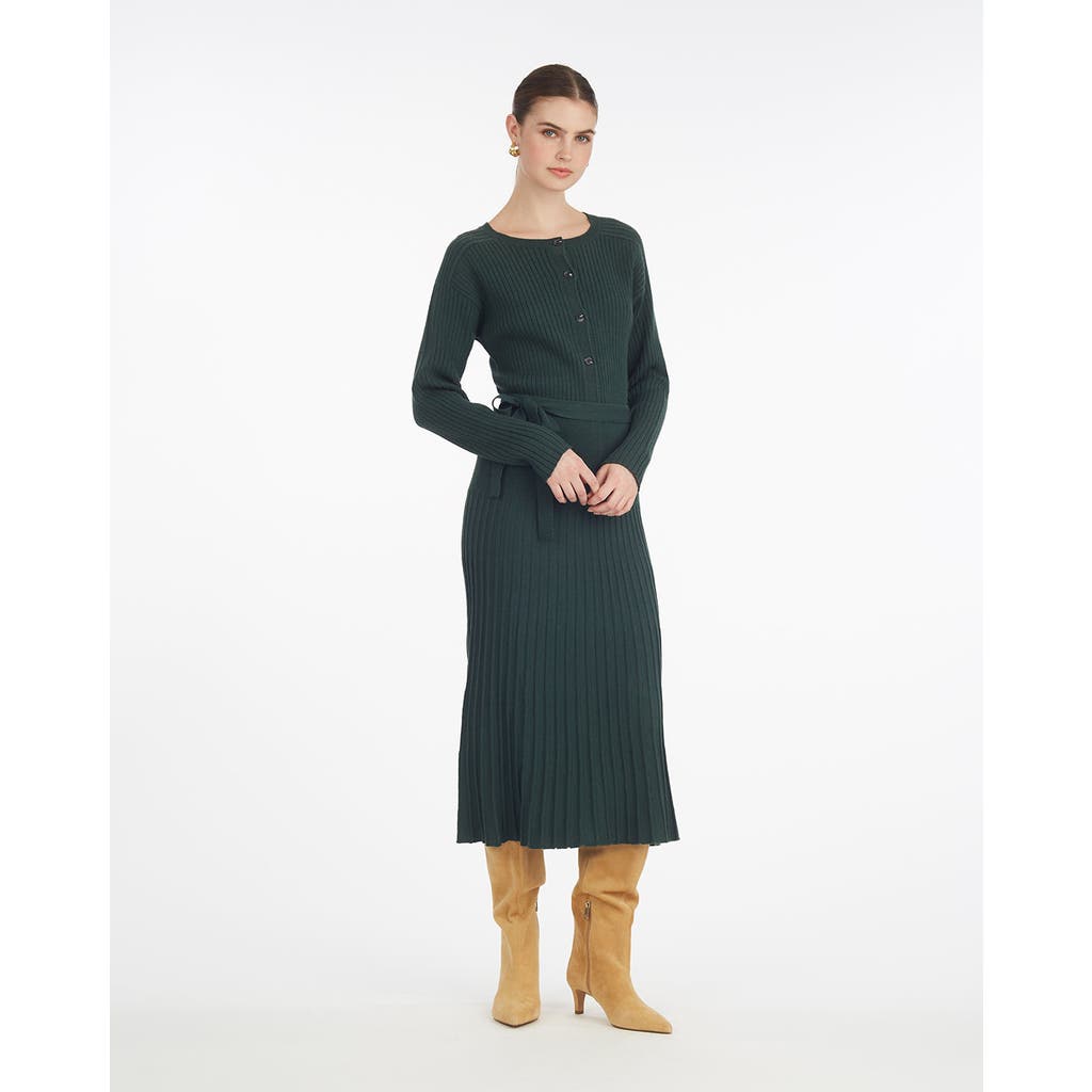 Draper James Luxe Pleated Maxi Skirt In Brown