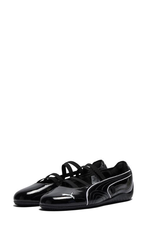 Puma Speedcat Ballet Glossy Sneaker In Black