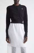 Cecilie Bahnsen CBdua Summer Cashmere & Wool Cardigan