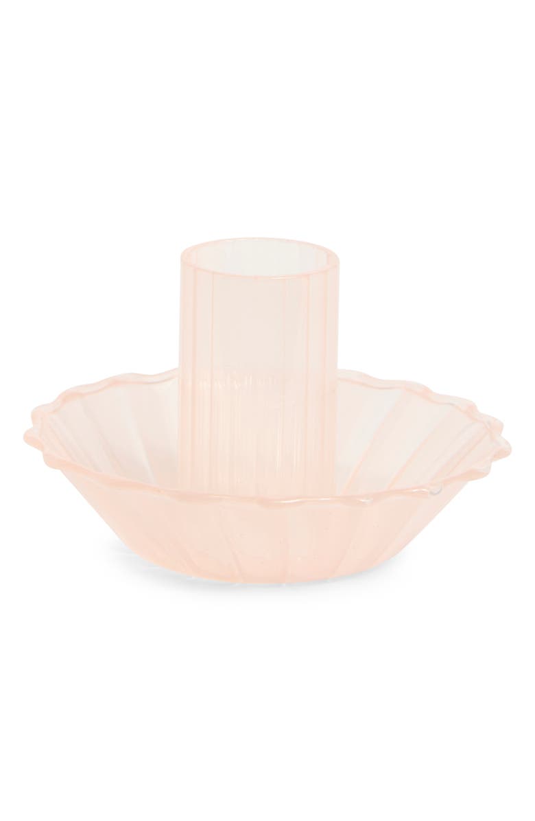 CREATIVE BRANDS Taper Candleholder, Main, color, Pink