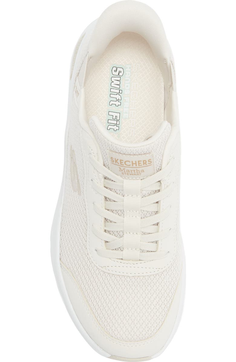 SKECHERS x Martha Stewart Arch Fit Sneaker, Alternate, color, Natural