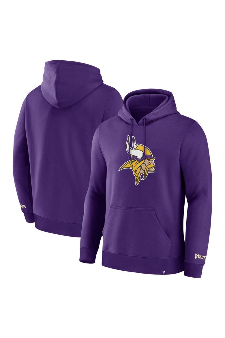 Men's Fanatics  Purple Minnesota Vikings Legacy Fleece Pullover Hoodie, Main, color, Purple