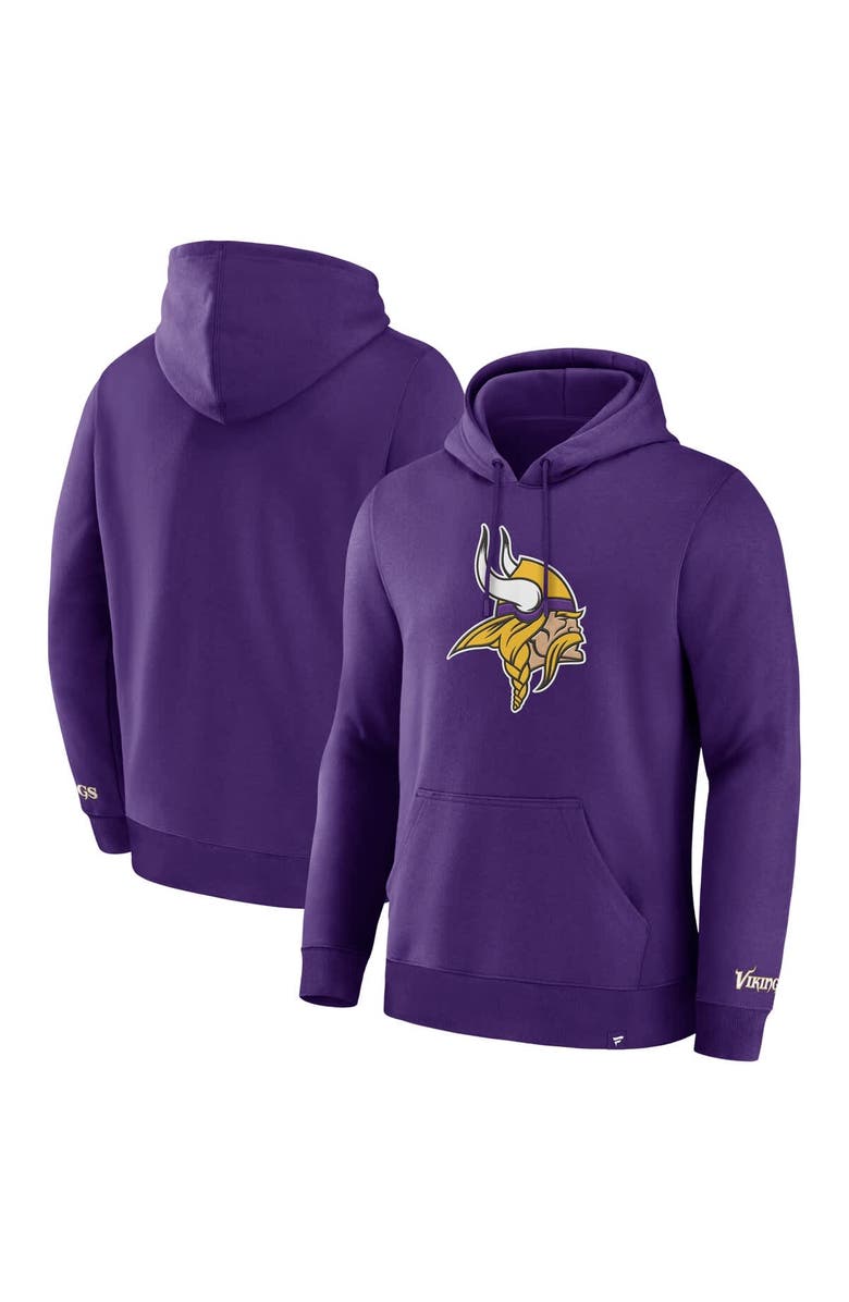 FANATICS Men's Fanatics  Purple Minnesota Vikings Legacy Fleece Pullover Hoodie, Main, color, 