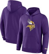 FANATICS Men's Fanatics  Purple Minnesota Vikings Legacy Fleece Pullover Hoodie