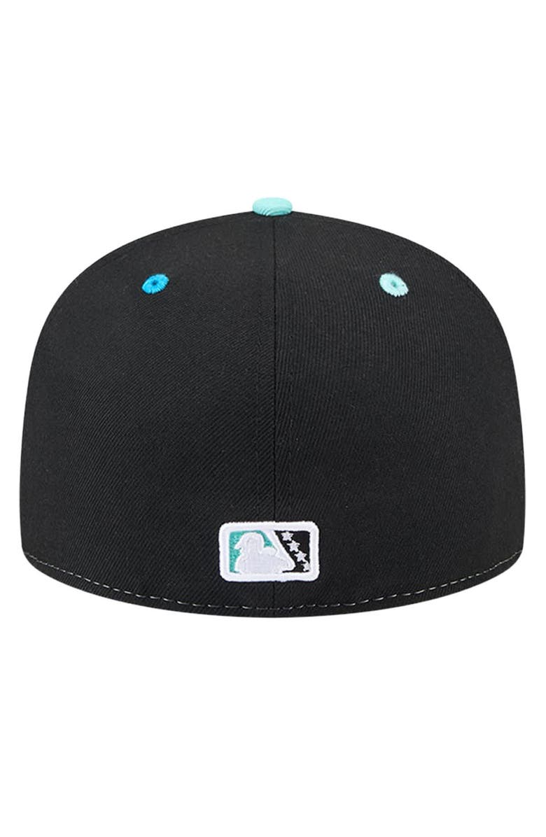 New Era Men's New Era White Hickory Crawdads Copa de la Diversión 59FIFTY Fitted Hat, Alternate, color, White