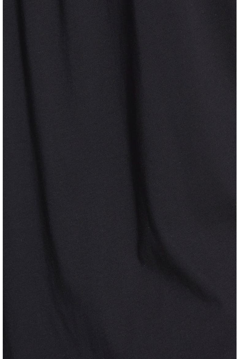 Organic Cotton Long Classic Collar Shirt, Alternate, color, BLACK