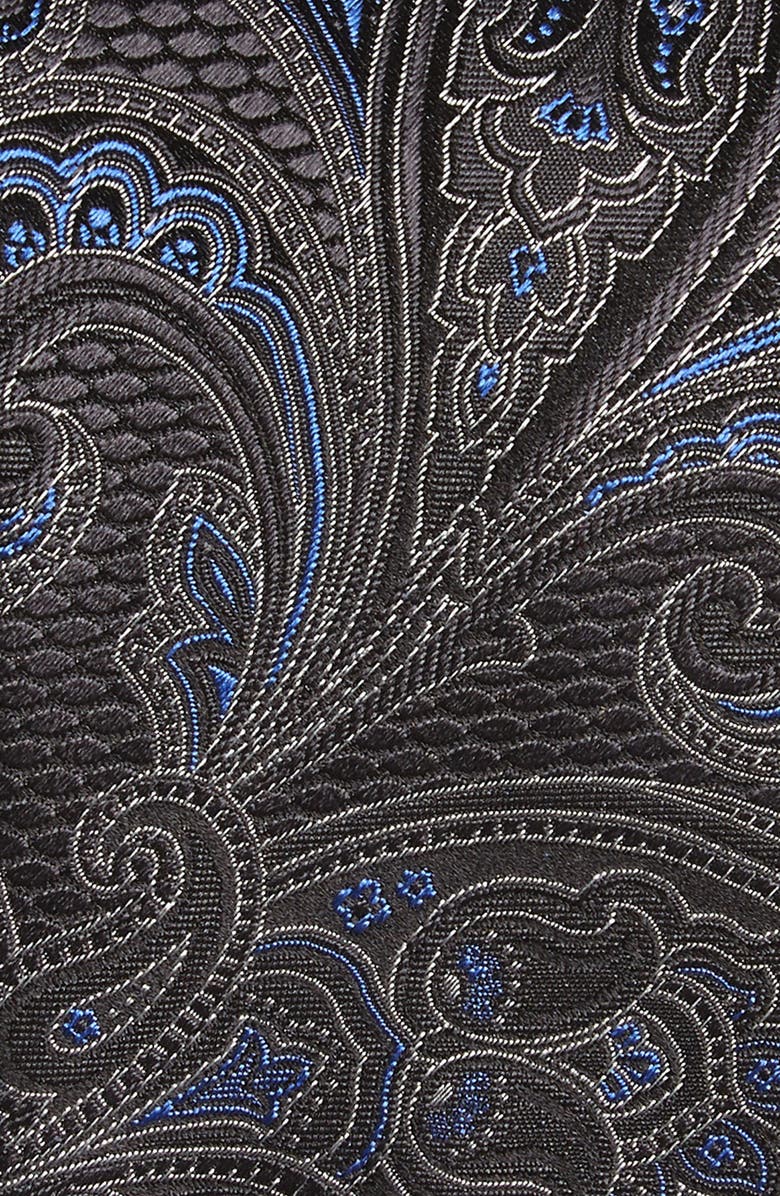 ZEGNA Ermenegildo Zegna Paisley Silk Tie, Alternate, color,