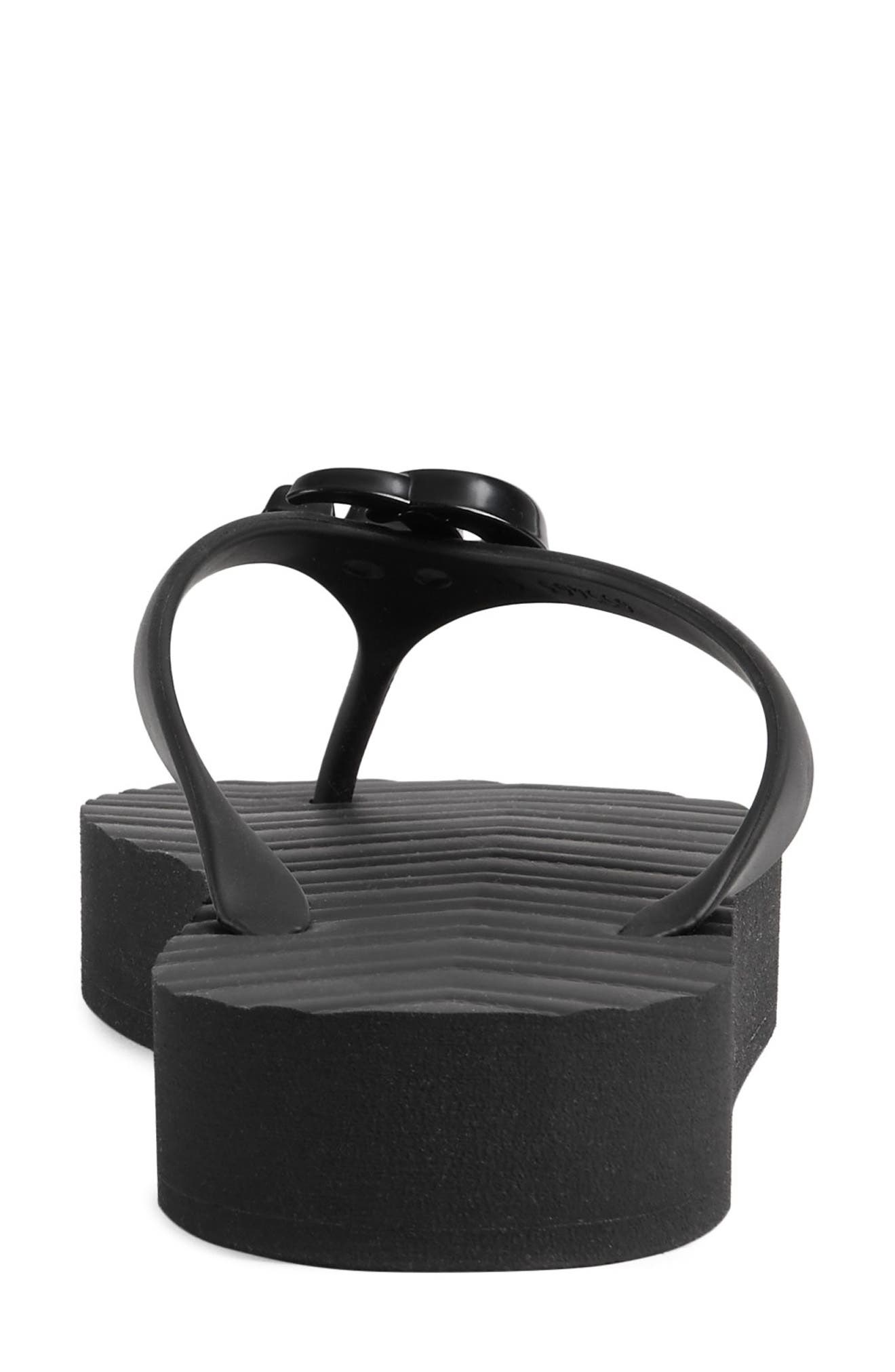 Gucci Pascar GG Platform Flip Flop, Alternate, color, 