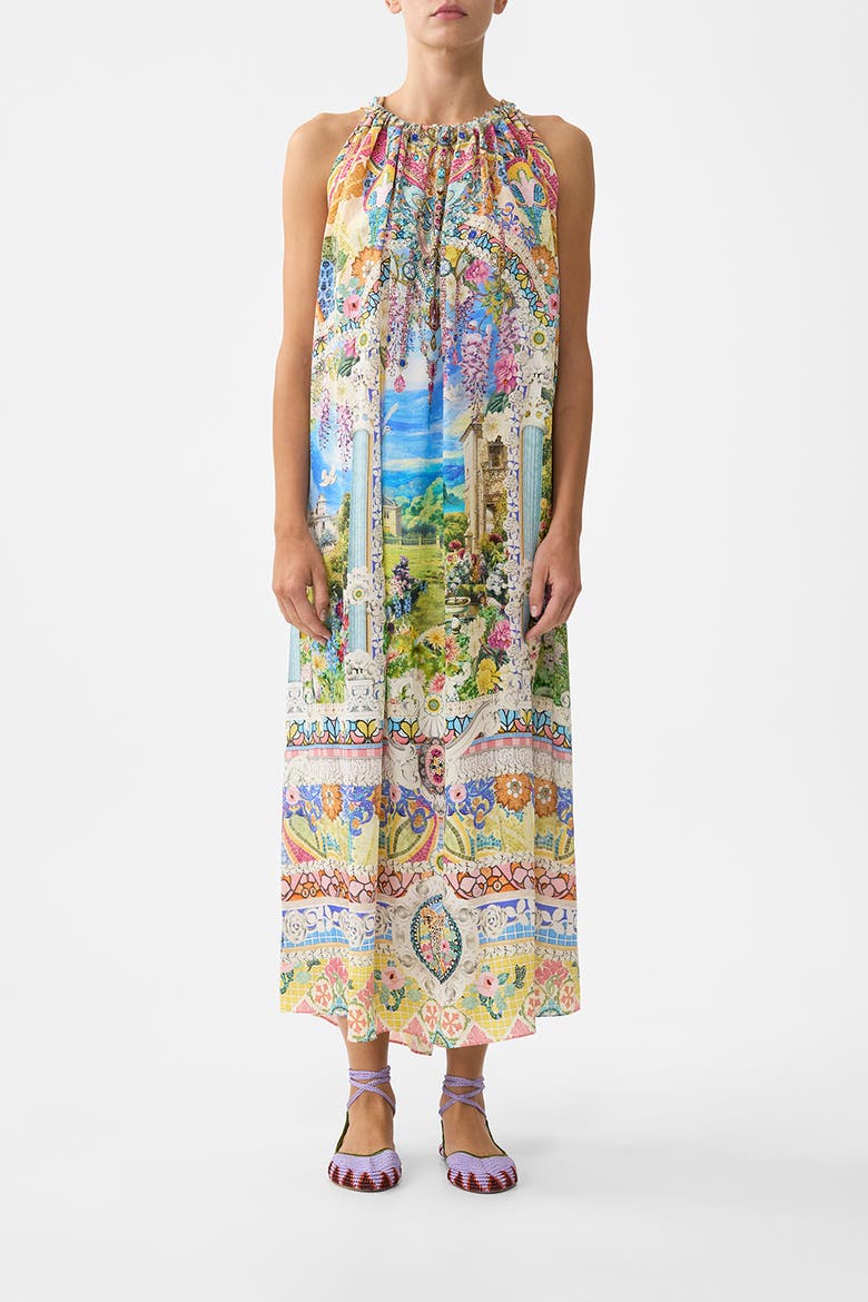 Drawstring Dress, Main, color, Navàs Nouveau