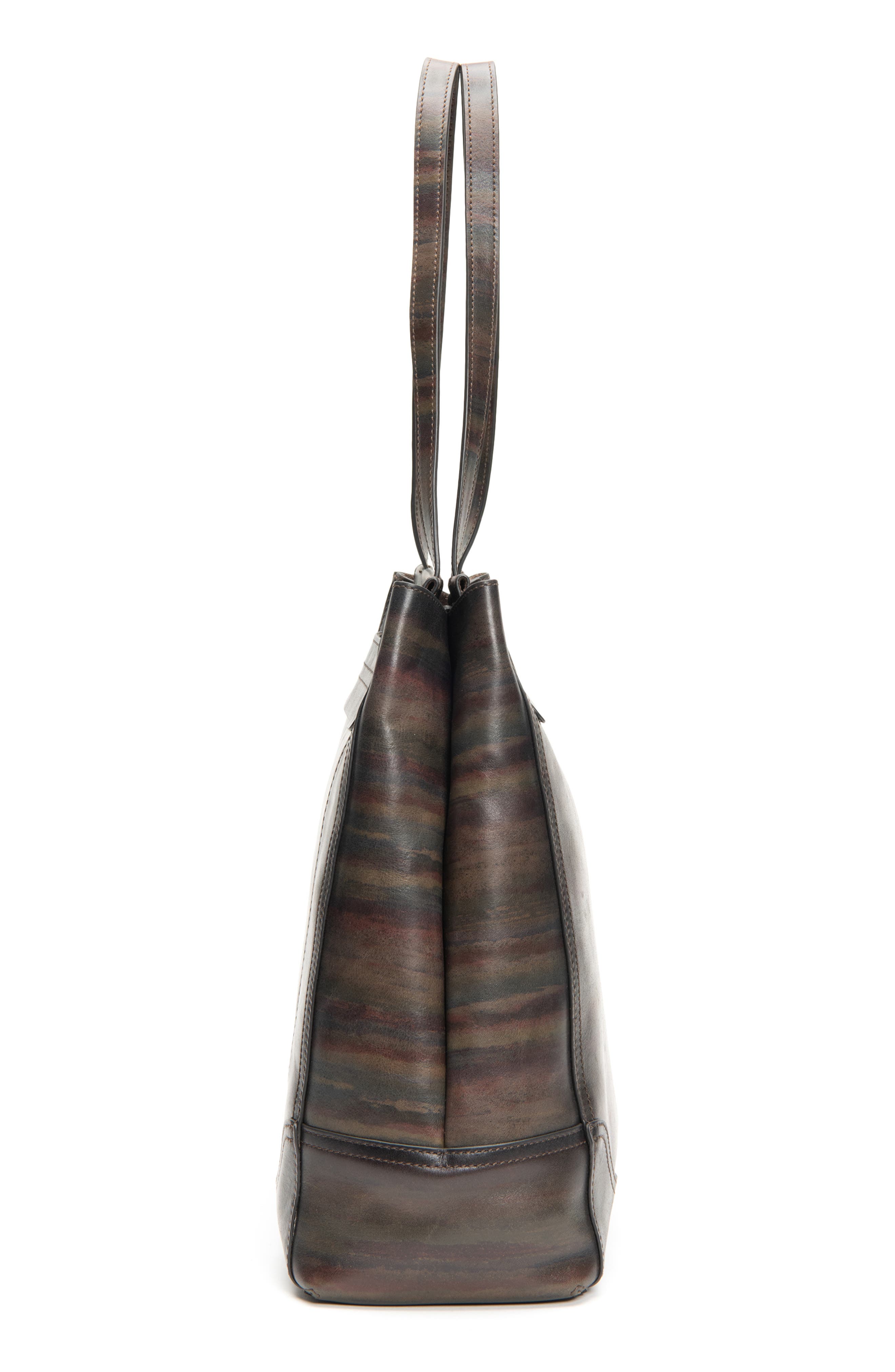 Frye Charlie Simple Leather Tote, Alternate, color, 