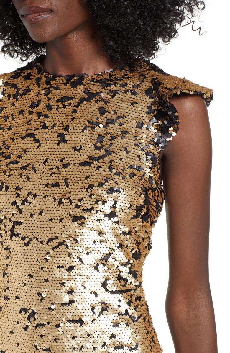 Endless Rose Sequin Babydoll Dress, Alternate, color,