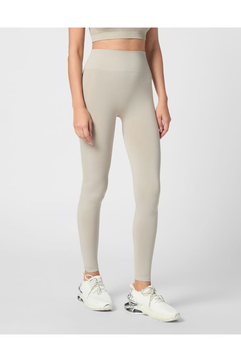 Seamless Sport Leggings Logo Women, Main, color, darkgrey