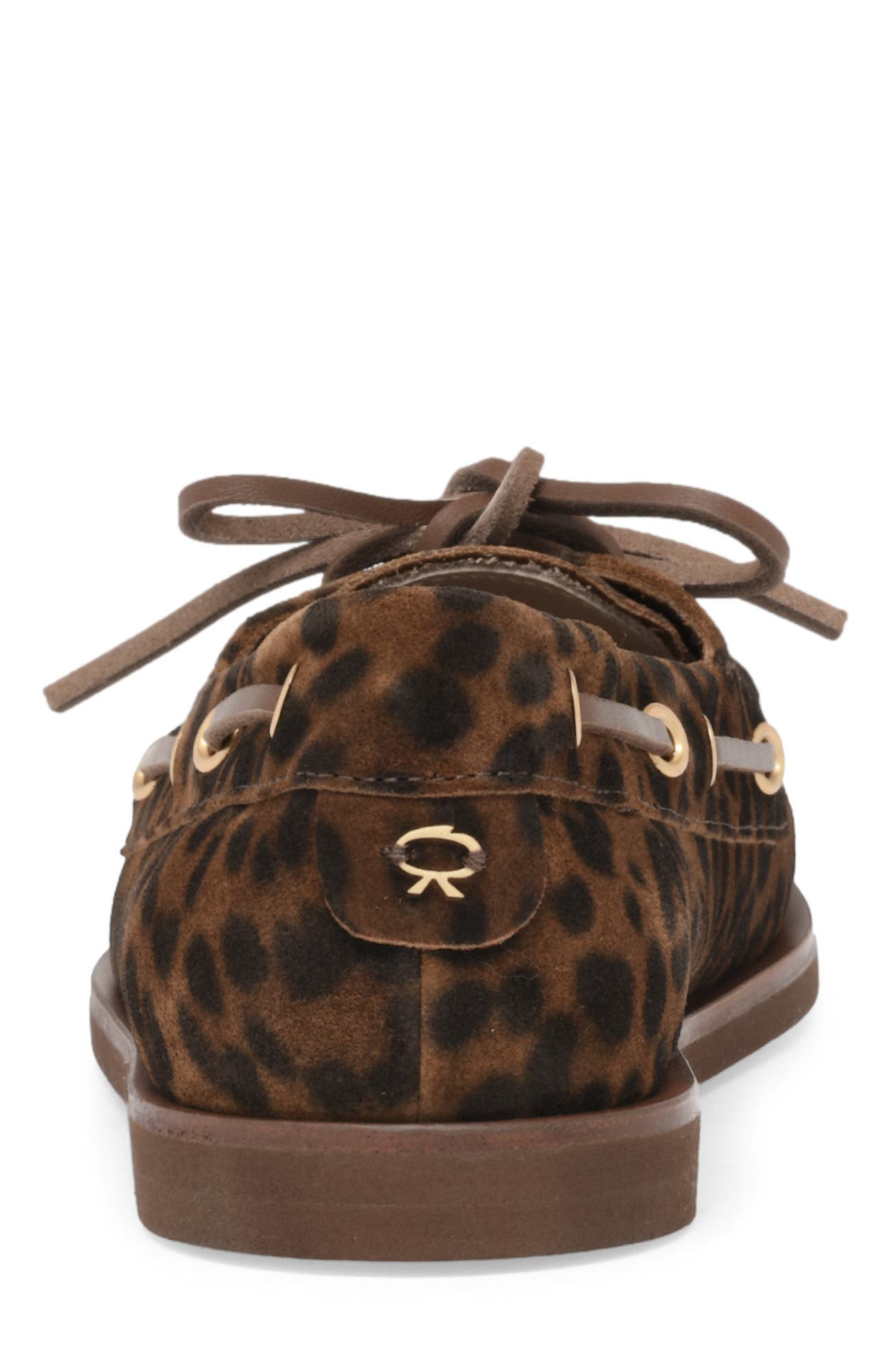 Vandée Mocassin, Alternate, color, Leopard Print Suede