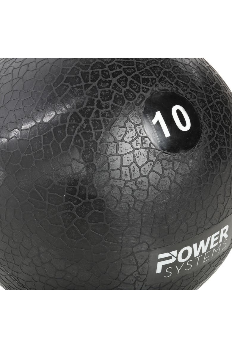 MEGA Slam Ball Prime, No-Bounce Medicine Ball for Strength & Core Training, Alternate, color, Black