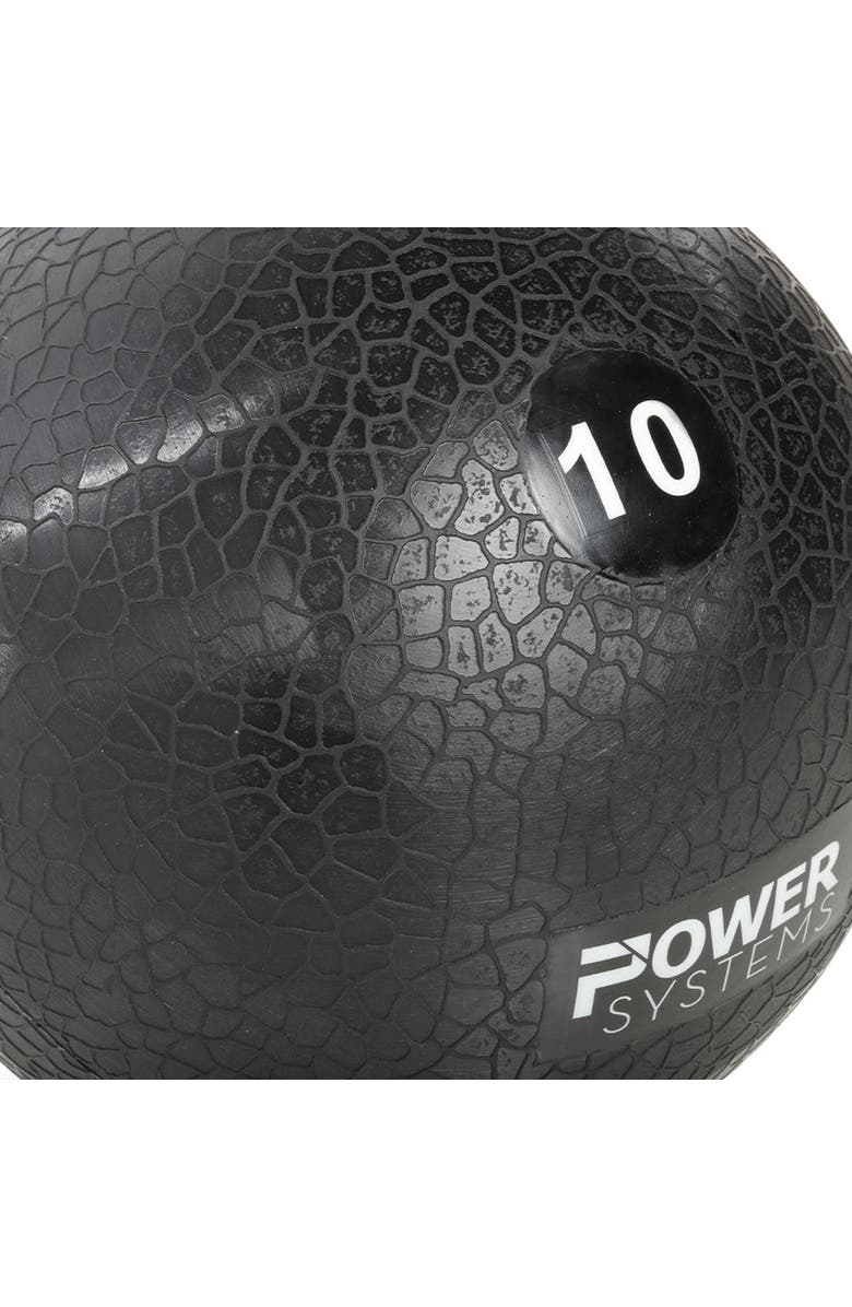 Power Systems MEGA Slam Ball Prime, No-Bounce Medicine Ball for Strength & Core Training, Alternate, color, Black