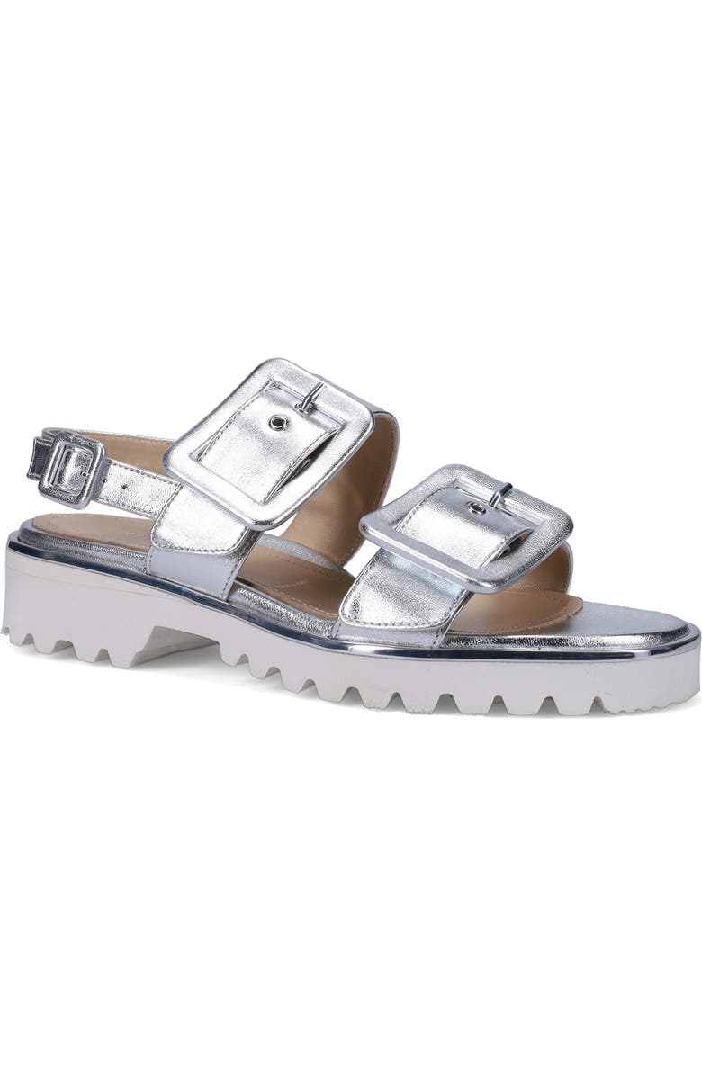 Ron White Callie Slingback Sandal, Main, color, Silver