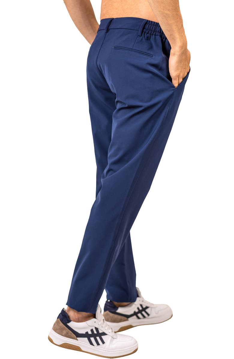 Maceoo Resistance Slim Fit Pants, Alternate, color, Blue