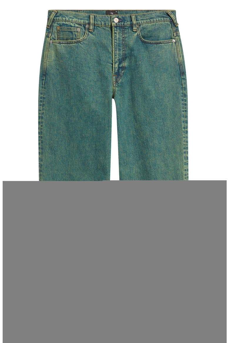 Relaxed Fit Jeans, Alternate, color, TEAL