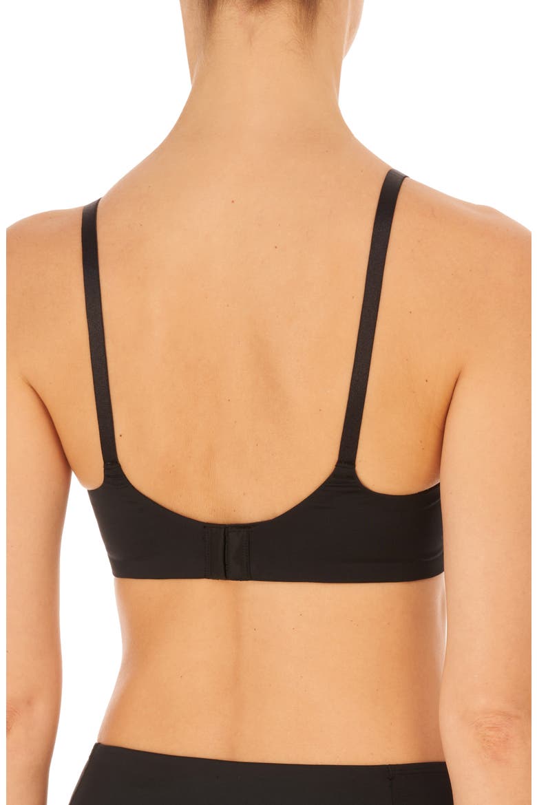 Liquid Full Fit Balconette T-Shirt Bra, Alternate, color, BLACK