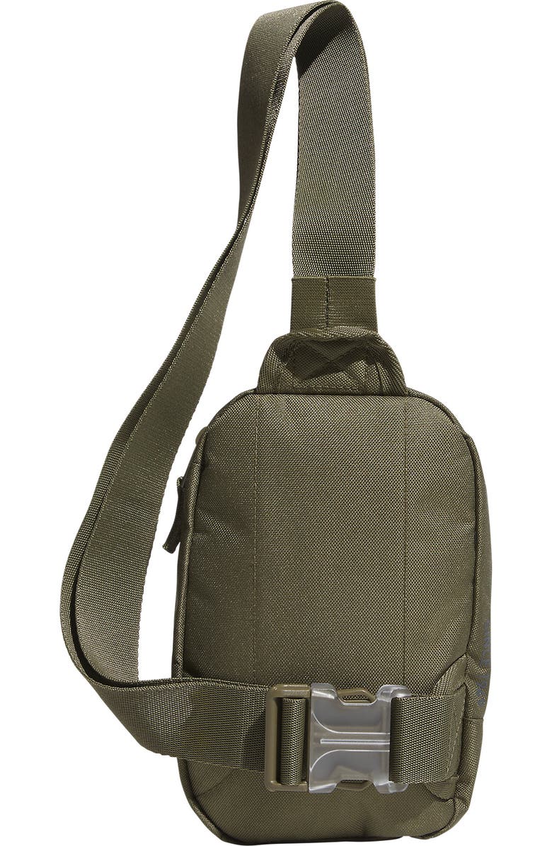 adidas Prime Mini Sling Crossbody Bag, Alternate, color, Olive Strata Green
