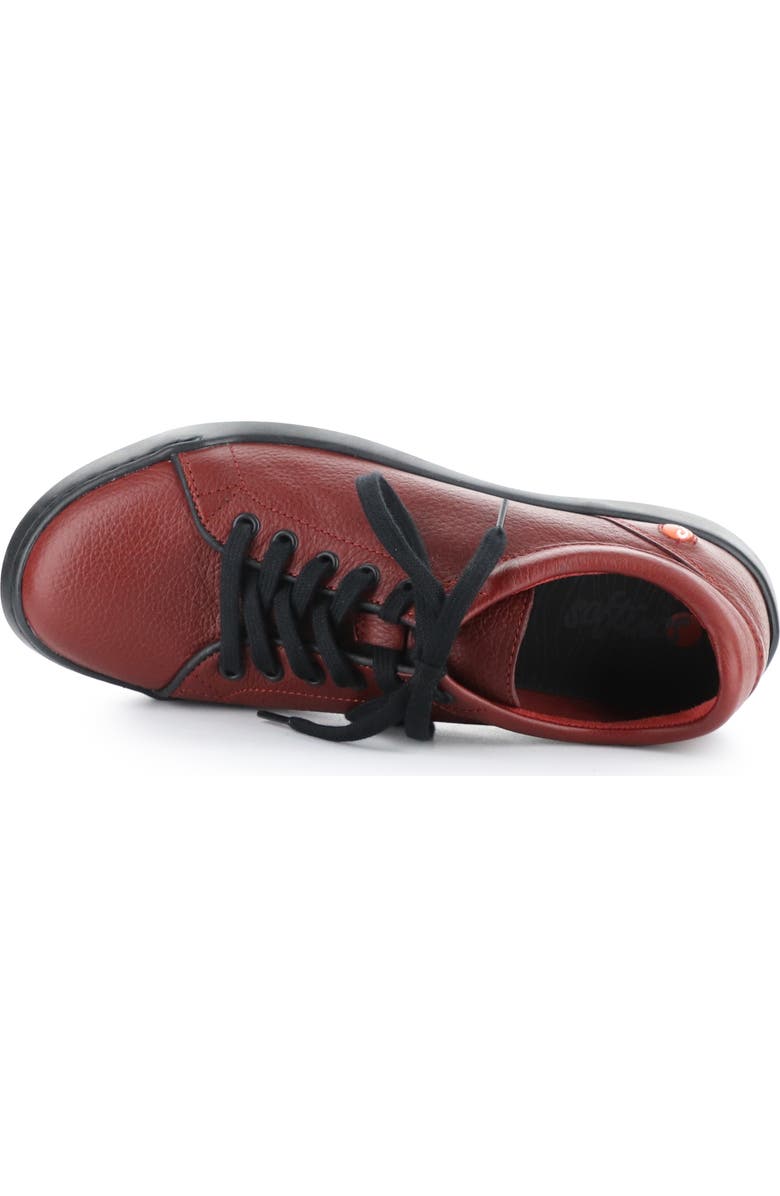 Softinos by Fly London Baio Sneaker, Alternate, color, 002 Red Floater Leather