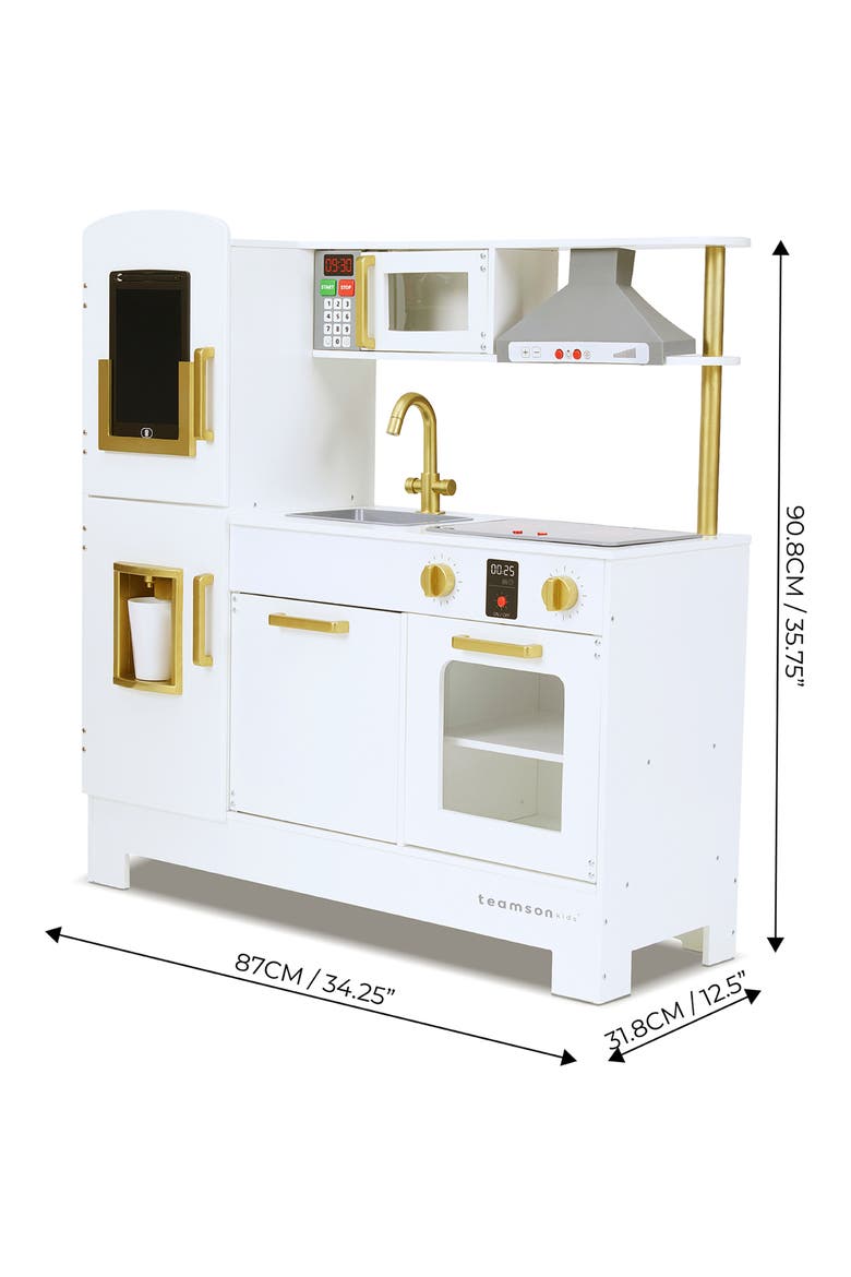Little Chef Munich Classic Kitchen Playset, Alternate, color, WHITE